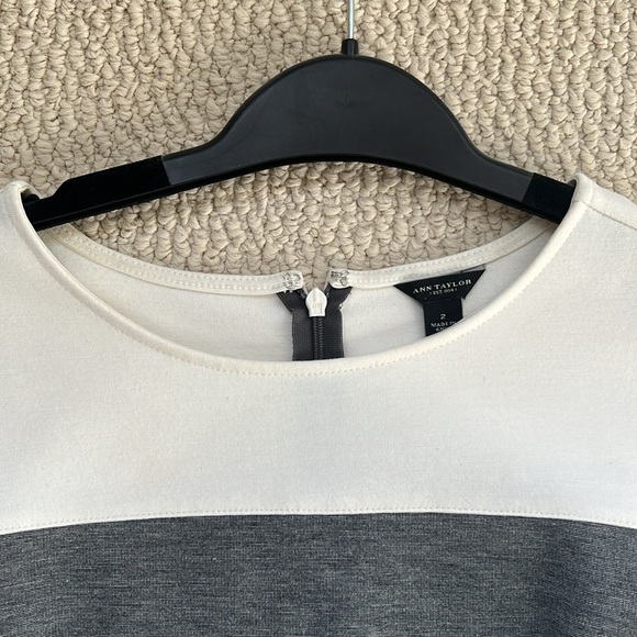 Ann Taylor Colour Block Dress Size 2 - Picture 2 of 4